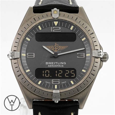 breitling aerospace uhrzeit einstellen|breitling aerospace manual.